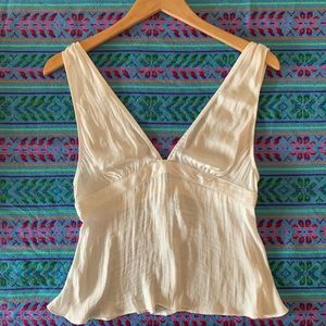 Free People V-neck crop top